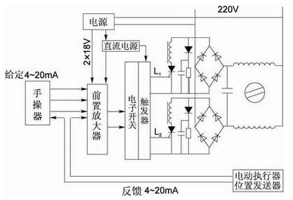 電動執(zhí)行器控制原理圖